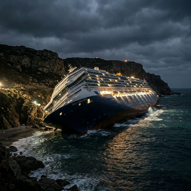 La Noche que Alteró para Siempre la Navegación Mundial: El Hundimiento y Desastre del Costa Concordia