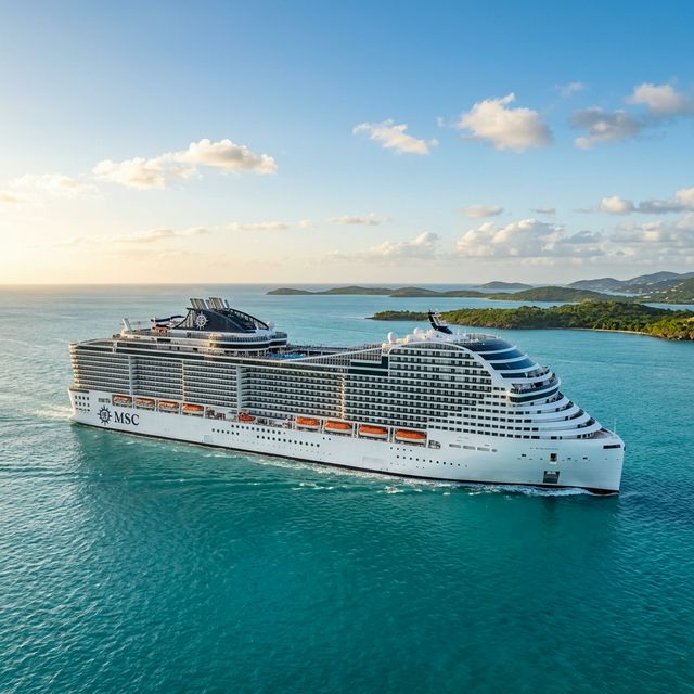 El Titán: Revelando las Rutas Caribeñas del MSC World America